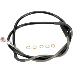Brake hose rear steel YAMAHA YZ125/250/250F 98-02-MY01-1046 | RiMotoShop