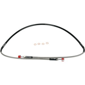 Flexible de frein arrière en acier YAMAHA YZ250F 01-03-MY01-1048-RiMotoShop