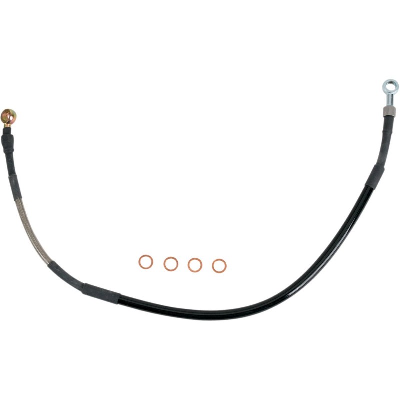 Brake hose rear steel YAMAHA (with lighthouse front)-MY01-2010 | RiMotoShop