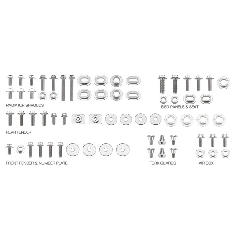 Kit viti plastiche Yamaha WR 450 F 16-19-DS89.5203-NRTeam