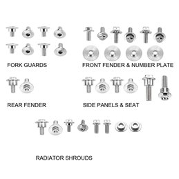 Kit viti plastiche Honda CRF 250 R 18-19-DS89.5104-NRTeam