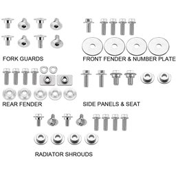 Kit de vis en plastique Honda CRF 250 R (04-09)--DS89.5103-NRTeam