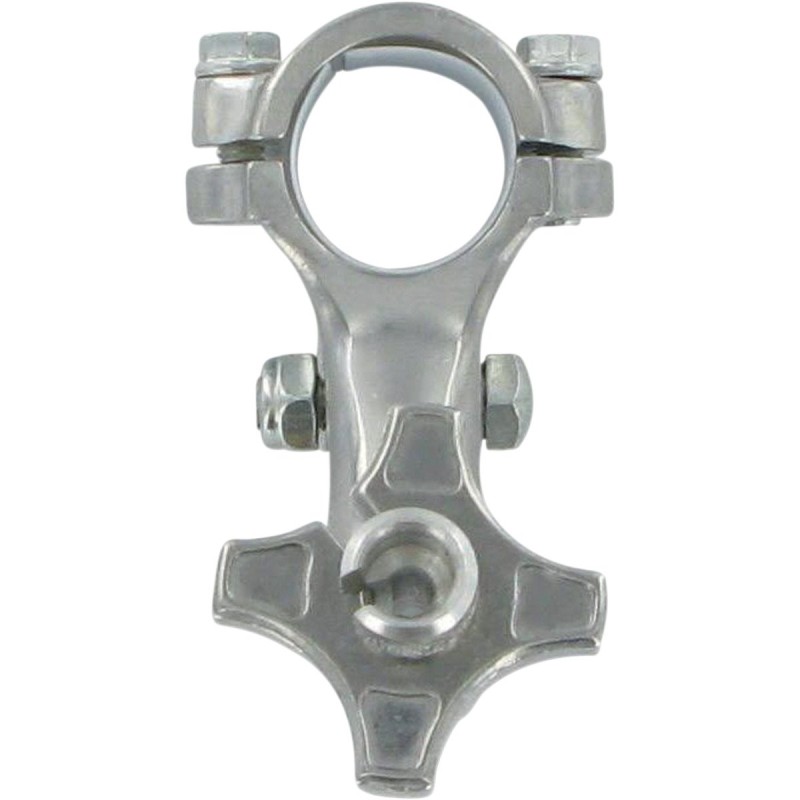 Clutch lever support bracelet Gray KAWASAKI KX80 88-93-M555-30 | RiMotoShop