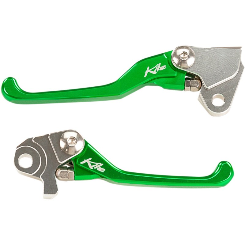 Pair of clutch brake lever KAWASAKI KXF 450 19 unbreakable Kite-0613-1868 | RiMotoShop