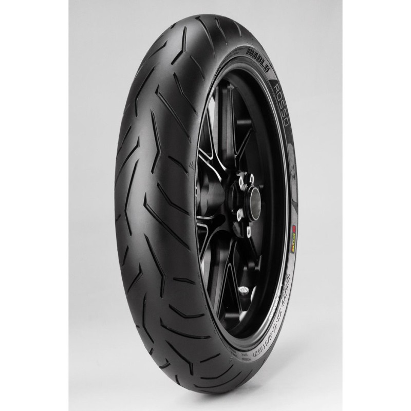 Rubber tire front DIABLO ROSSO II PIRELLI 120/60 ZR 17" (55W) TL-2070000 | RiMotoShop