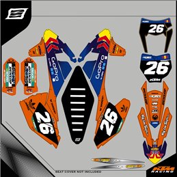 Custom graphics KTM  690 enduro Enduro-Street