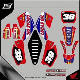 Graphiques personnalisés HONDA CR 500--GRFK-189-Rimotoshop