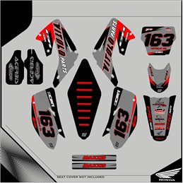 Graphiques personnalisés HONDA CR 500--GRFK-189-Rimotoshop