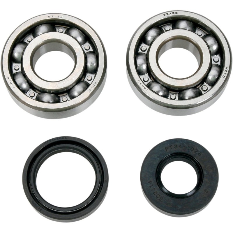 Crankshaft bearings and seals KAWASAKI KX125 88-05 Moose racing-A24-1008 | RiMotoShop