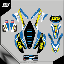 Grafiche personalizzate TM RACING EN/MX 144 CROSS-GRFK-364-RiMotoShop