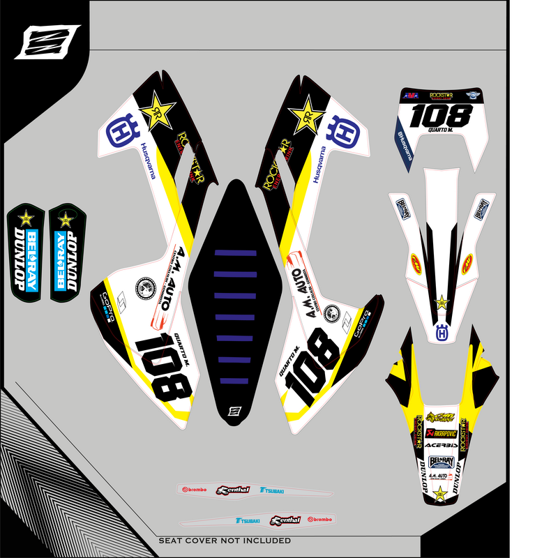 Custom graphics HUSQVARNA  FC 450 