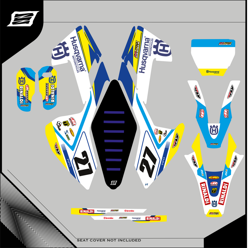 Custom graphics HUSQVARNA  FX 350 