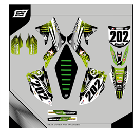 Graphiques personnalisés KAWASAKI KLX 125 Motard - enduro--GRFK-336-Rimotoshop