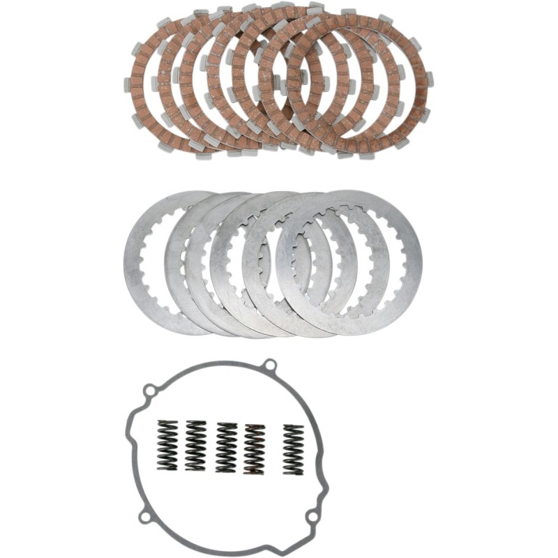 Friction clutch plates and steel HUSQVARNA TC 125 14-18 Moose racing-1131-1862 | RiMotoShop