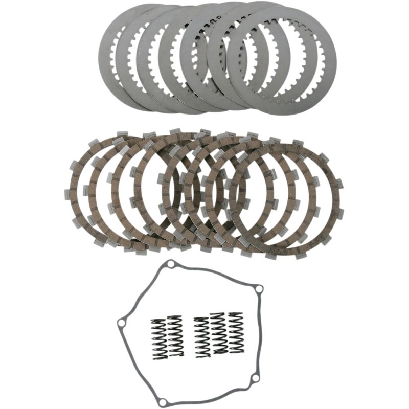 Friction clutch plates and steel KAWASAKI KX250F 05-08 Moose racing-1131-1849 | RiMotoShop
