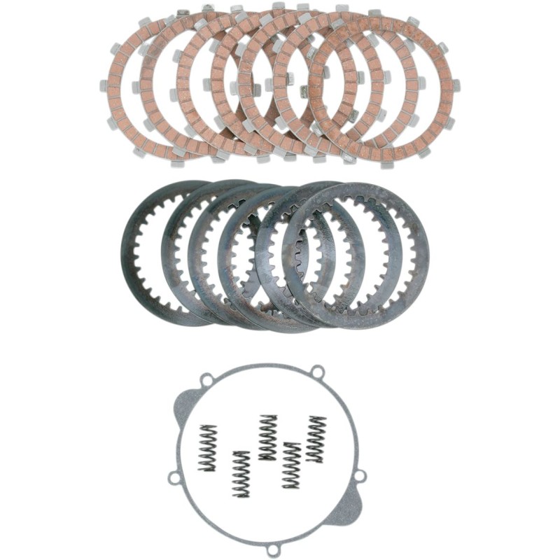 Plaques d'embrayage à friction et acier KTM 105 SX/XC 04-15 Moose