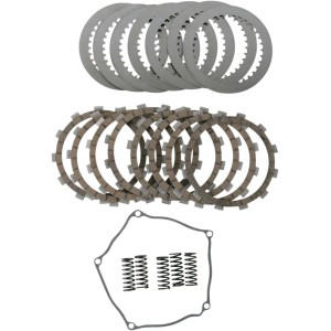 Friction clutch plates and steel SUZUKI RMZ250 05-06 Moose racing-1131-1849 | RiMotoShop