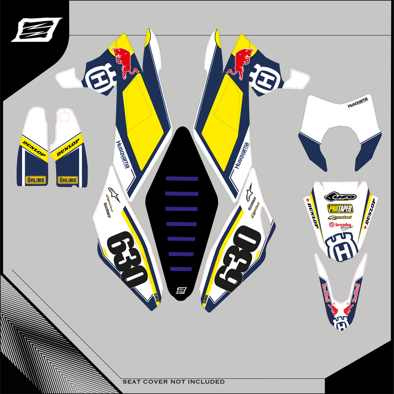 Grafiche personalizzate HUSQVARNA TE 410-GRFK-208-Rimotoshop