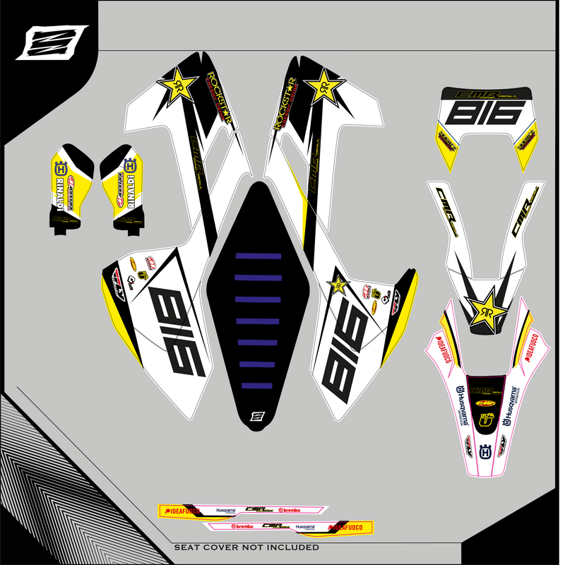 Custom graphics HUSQVARNA  TE 511 