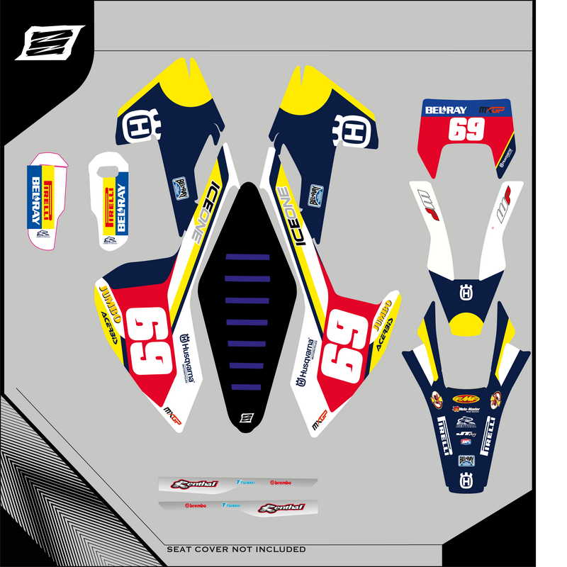 Custom graphics HUSQVARNA  WR 300 