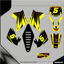 Custom graphics GASGAS MC 250 