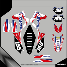 Custom graphics GASGAS MC 250 