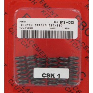 muelles de embrague CSK Kawasaki KDX 200 A3 85 Ebc clutch