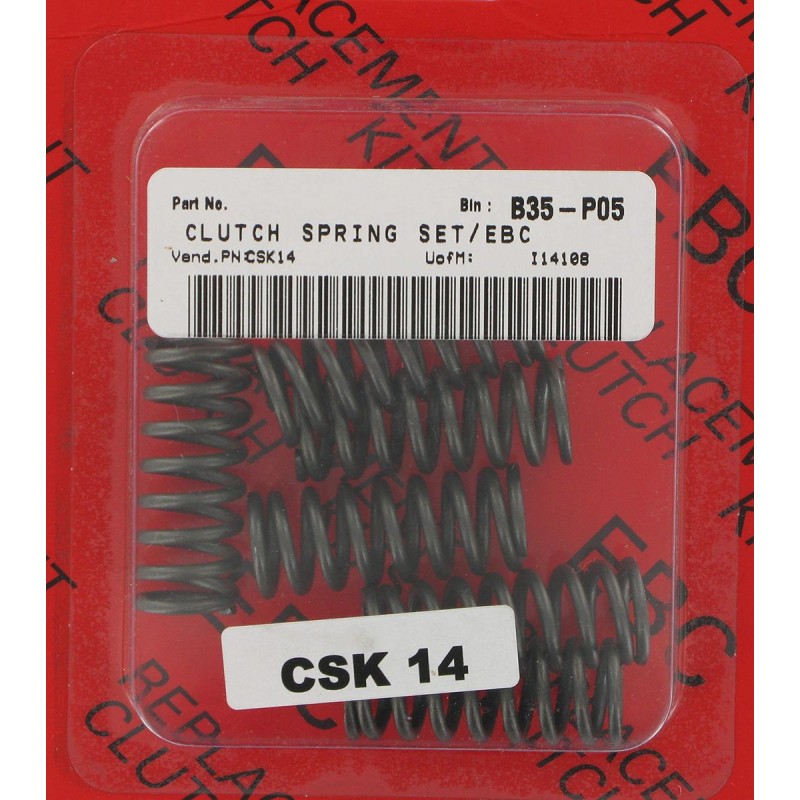 clutch spring set YAMAHA YZ 125 (2T) 02-04 Ebc clutch-CSK14 | RiMotoShop