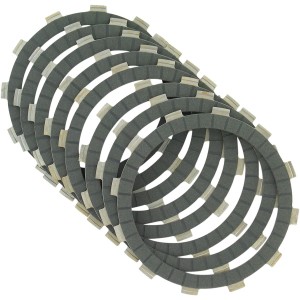 Clutch discs fitted with carbon HONDA CRF 450 R4/R5 (6 Spring Type) 04-05 Ebc clutch-1131-2215 | RiMotoShop