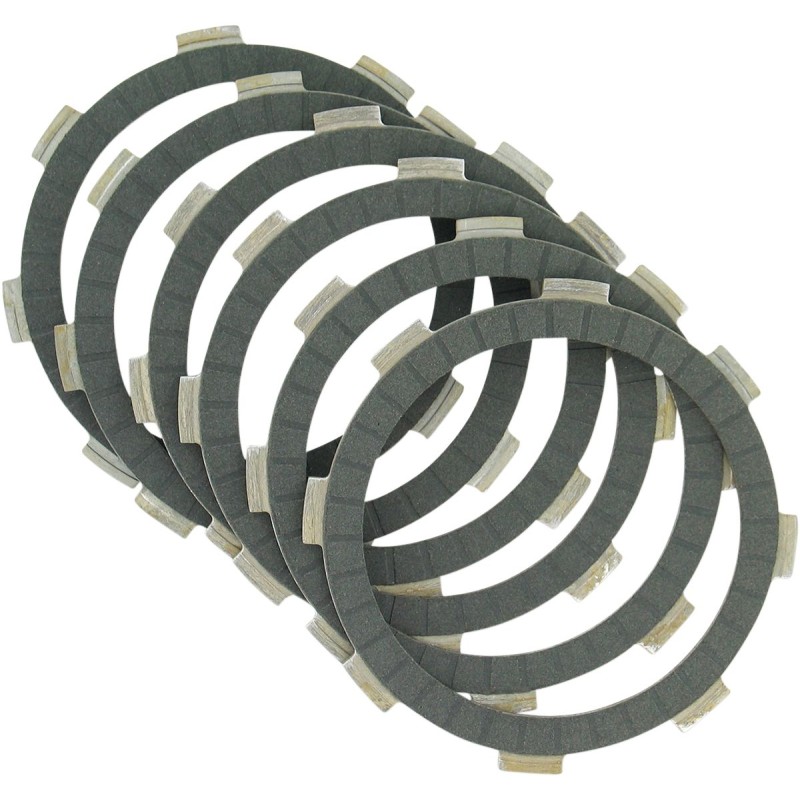 Clutch discs fitted with carbon KAWASAKI KX 100 C1/C2/C3 98-00 Ebc clutch-1131-2207 | RiMotoShop