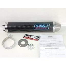 95 10 APRILIA RS 125 GIANNELLI Carbon silencer 2T ALUMINUM