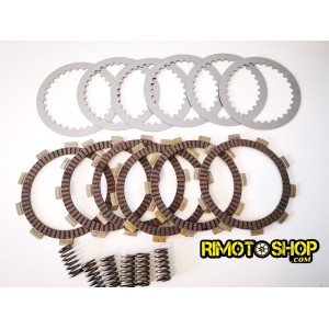 Complete clutch discs kit APRILIA MX 125 04-06 clutch springs included-DRC247 | RiMotoShop