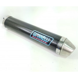 95 10 APRILIA RS 125 GIANNELLI Carbon silencer 2T ALUMINUM