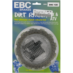 Complete clutch discs kit KAWASAKI KX 125 97-02 clutch springs included-DRC73 | RiMotoShop