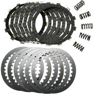 Kit completo dischi frizione KAWASAKI KLX 650 93-97 molle frizione