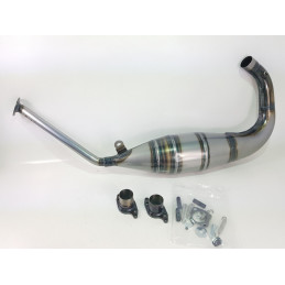 Aprilia RS 125 GIANNELLI Bufanda de escape escape + silenciador aluminio-53503HF+53510HF-RiMotoShop