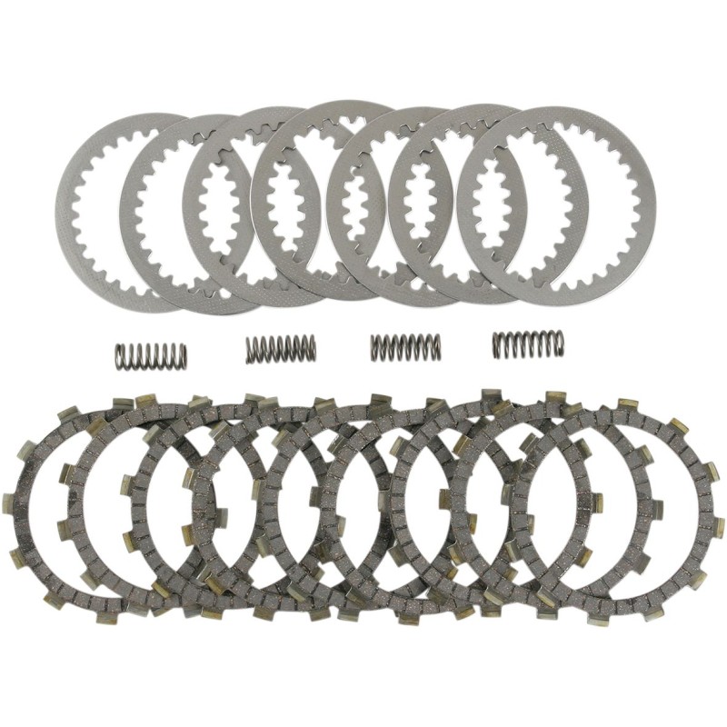 Complete clutch discs kit SUZUKI RM 125 88-91 clutch springs included-DRC22 | RiMotoShop