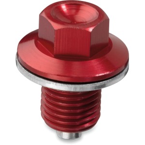 CNC magnetic oil drain plug SUZUKI RM80-250 2-stroke 99-07 Moose-0920-0041 | RiMotoShop