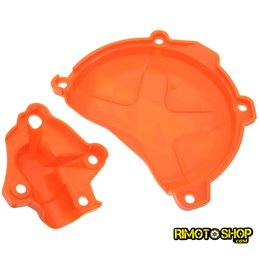 Coperchio carter frizione e pompa acqua Ktm Freeride 350