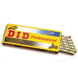 Motorcycle DID chain step 520ZVM-X colour gold with rivet joint (ZJ)-533091202 | RiMotoShop