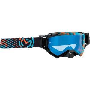 Motocross Enduro MOOSE XCRCAMO BLUE / Masque orange-26012343-RiMotoShop