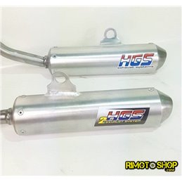 Silencioso de escape HGS per GasGas EC 125 1997-2012-SLX125GAS-RiMotoShop