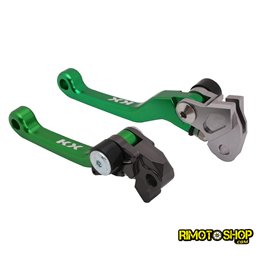 Paire de leviers de frein et d'embrayage CNC Kawasaki KX250