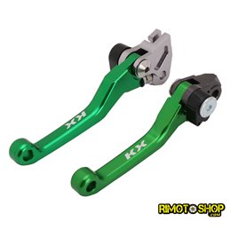 Paire de leviers de frein et d'embrayage CNC Kawasaki KX250