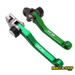 Pair of CNC brake and clutch levers Kawasaki KX250