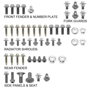 Plastic screw kit Husqvarna 450 FC 16-19-DS89.5504 | RiMotoShop