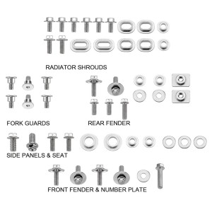 Kit de tornillos de plástico Yamaha YZ 250 F 06-09