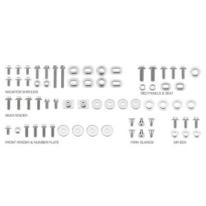 Plastic screw kit Yamaha WR 450 F 16-19-DS89.5203 | RiMotoShop