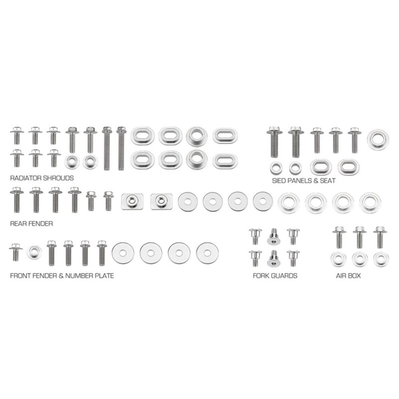 Kit de tornillos de plástico Yamaha YZ 250 F 14-18