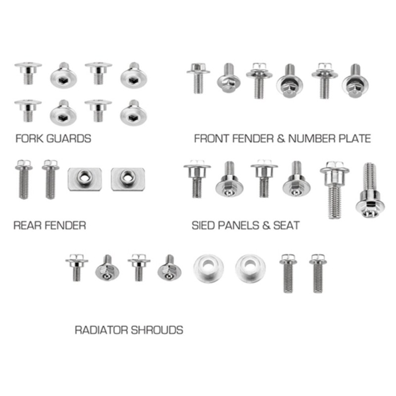 Kit de tornillos de plástico Honda CRF 250 R 14-17